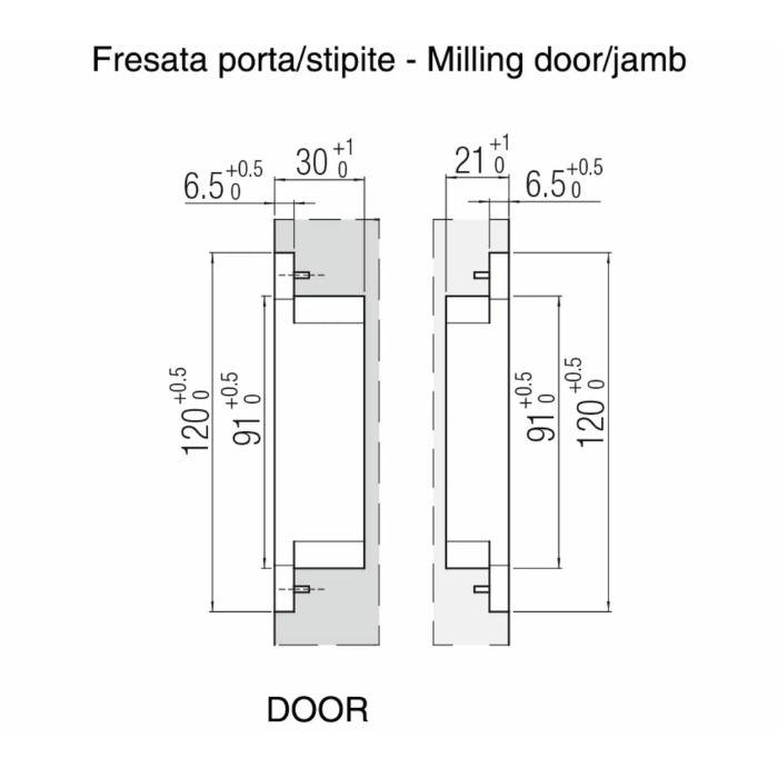Скрытые петли Krona Koblenz ATOMIKA K8000