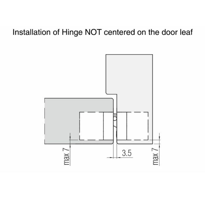 Скрытые петли Krona Koblenz ATOMIKA K8000