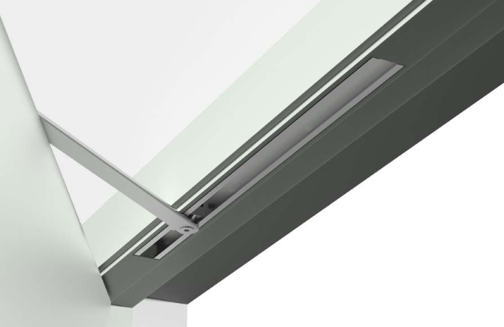 Скрытый дверной доводчик Meroni DC510