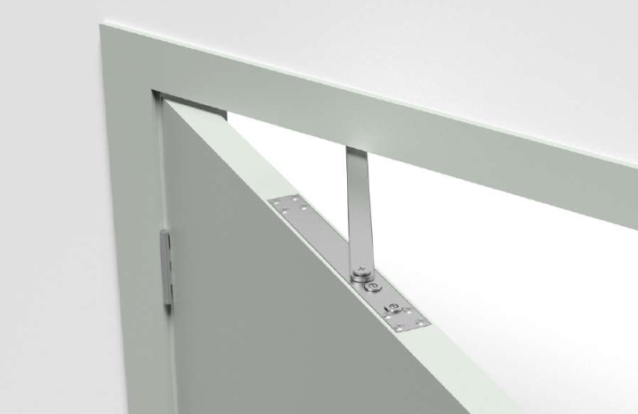 Скрытый дверной доводчик Meroni DC510